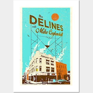 THE DELINES w/ Mike Coykendall Posters and Art